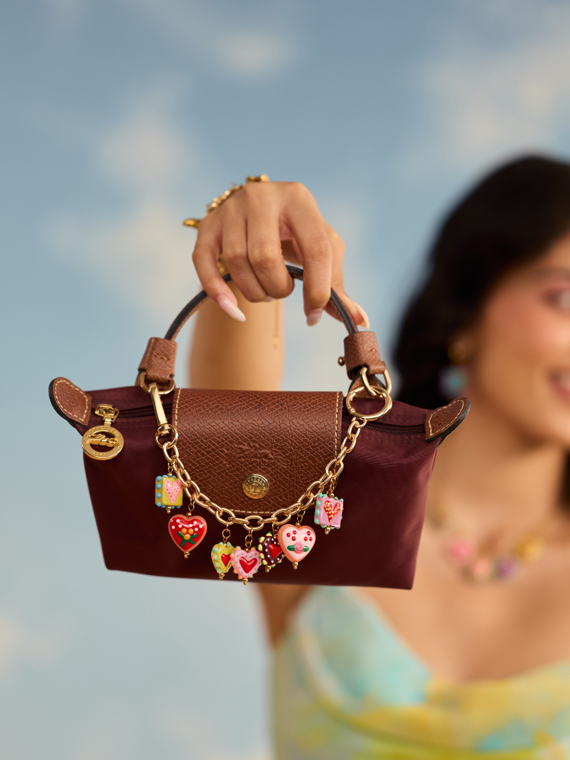 Sweetheart Stack Bag Charm
