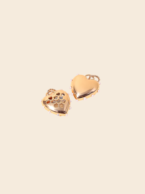 Gilded Heart Charm