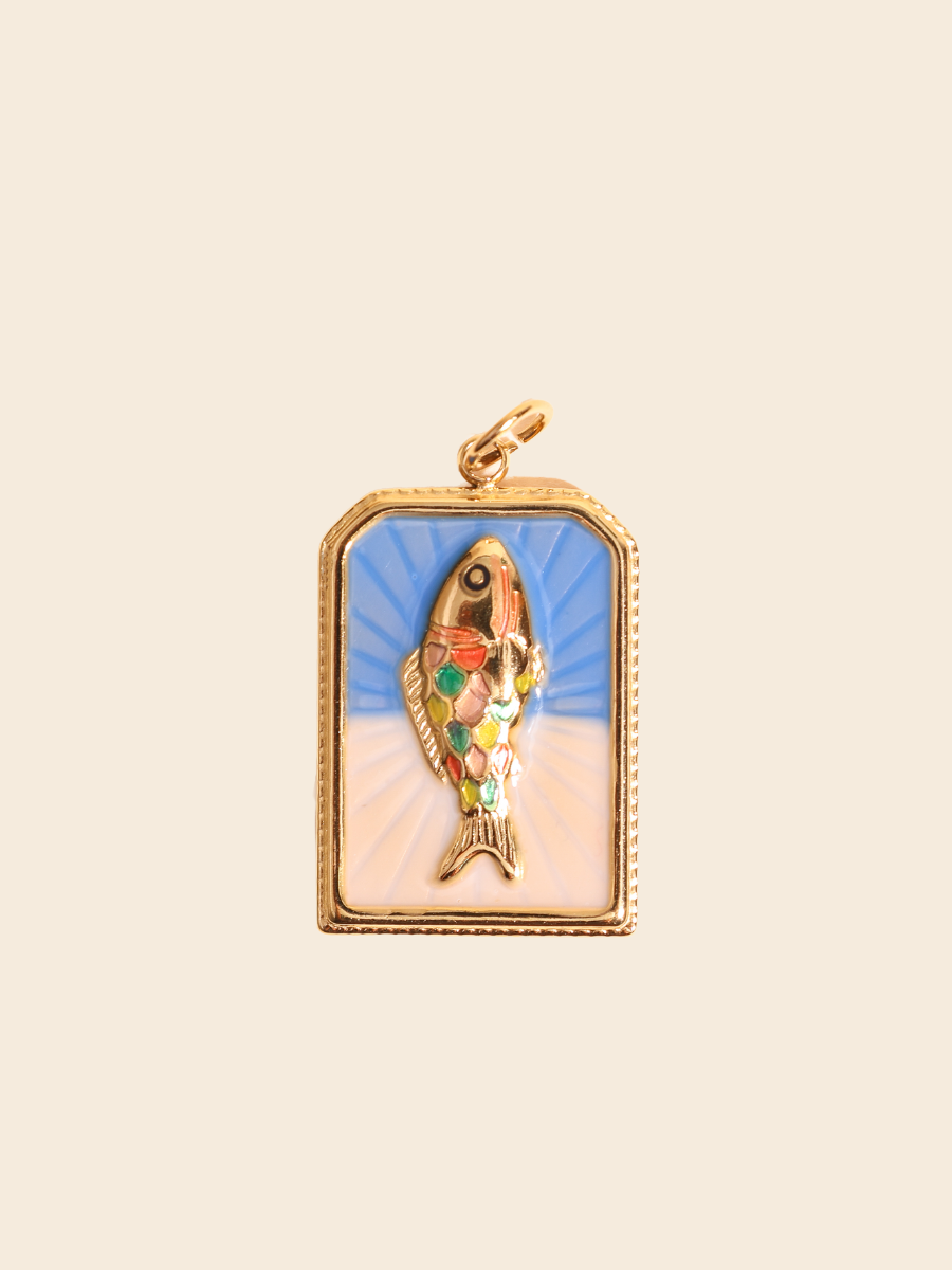 Aurora Fish Charm