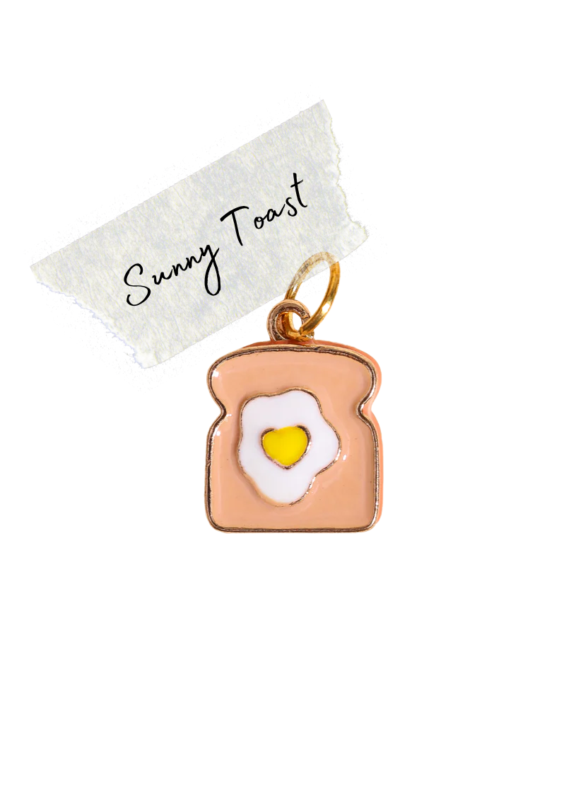 Sunny Toast Charm