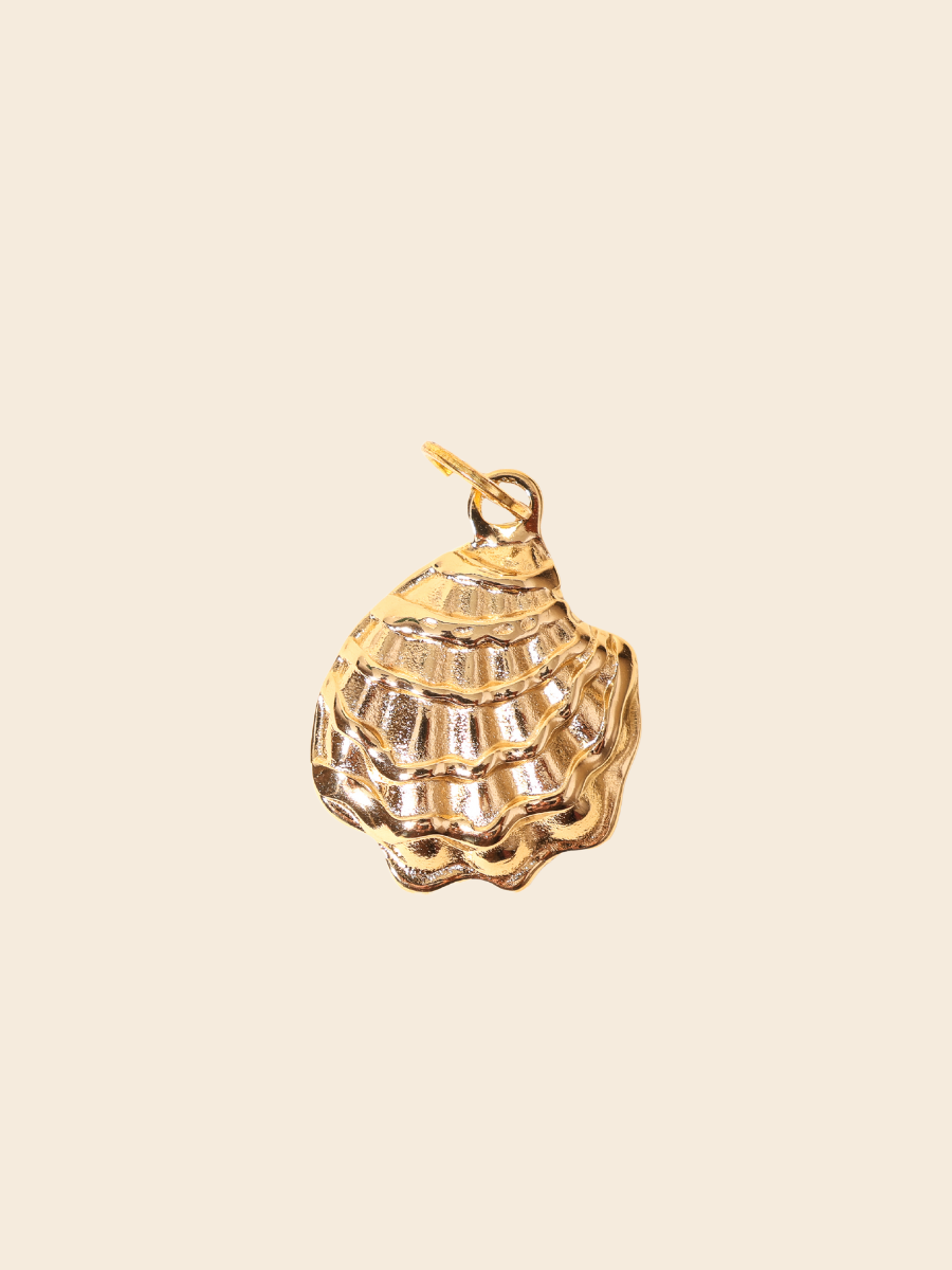 Golden Conch Charm