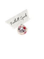 Multicolour Football Spark Charm