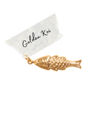 Golden Koi Charm