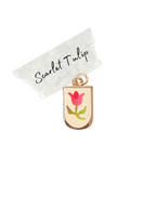 Scarlet Tulip Charm