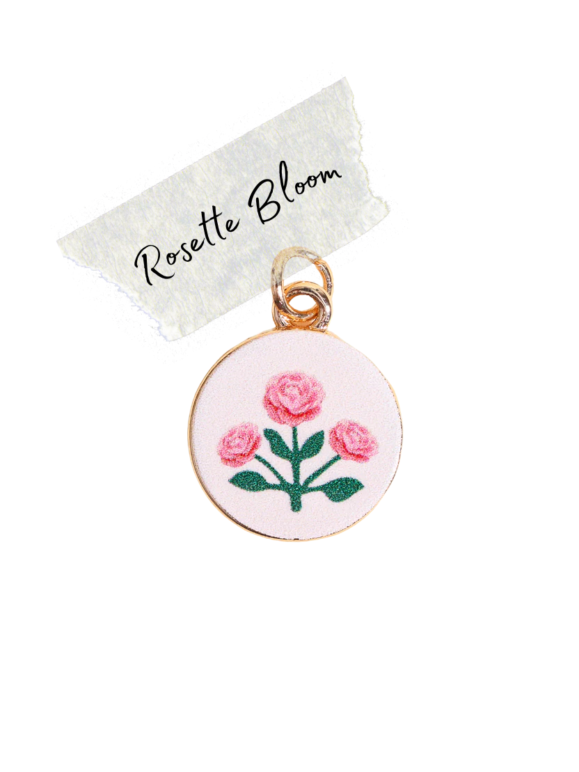 Rosette Bloom Charm