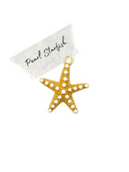 Pearl Tide Starfish Charm