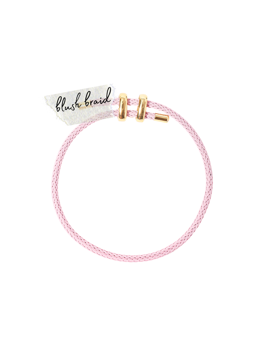 Blush Braid Bracelet