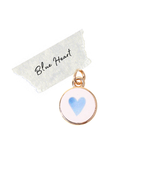 Blue Heart Charm