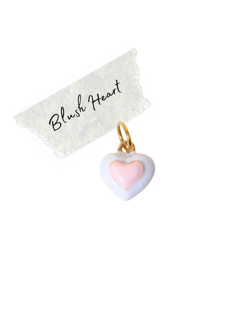 Blush Heart Charm