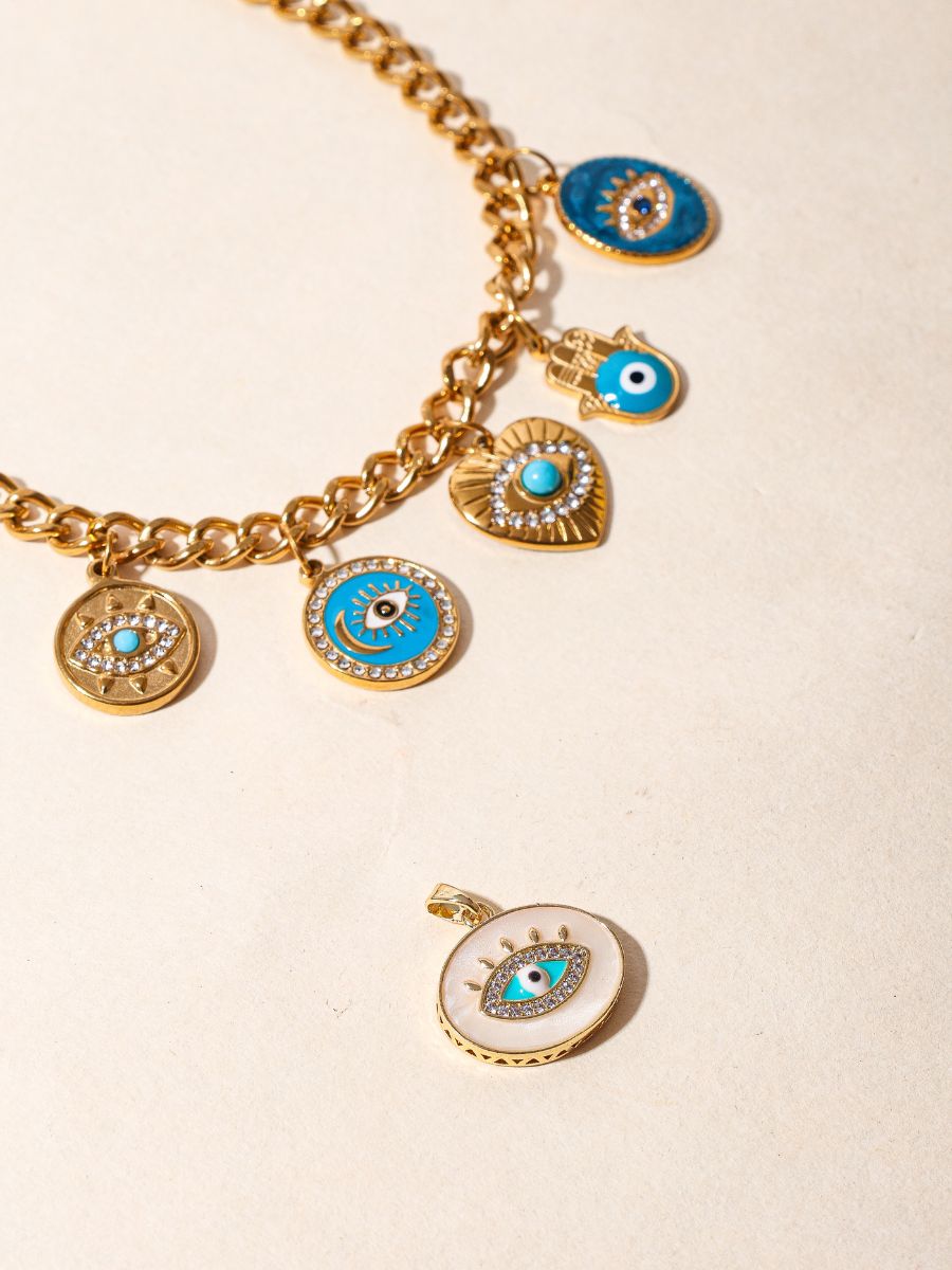 Guardian Heart Eye Charm