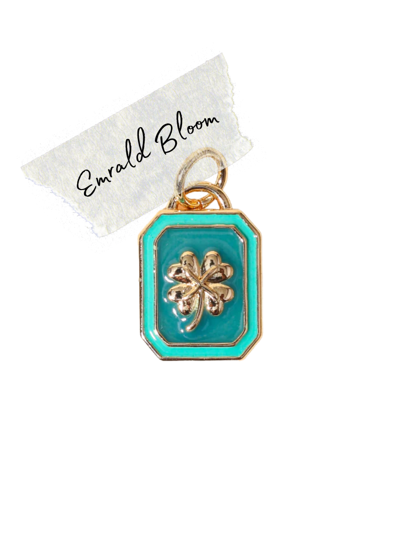 Emerald Bloom Charm
