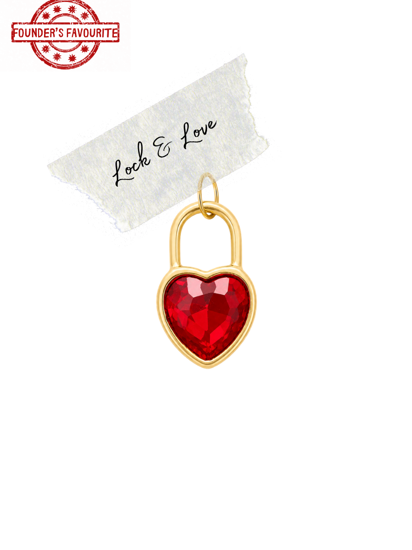 Lock & Love Charm