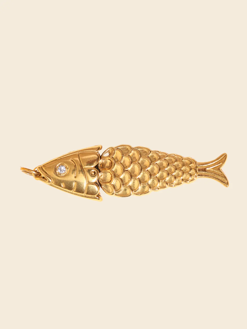 Majestic Koi Charm