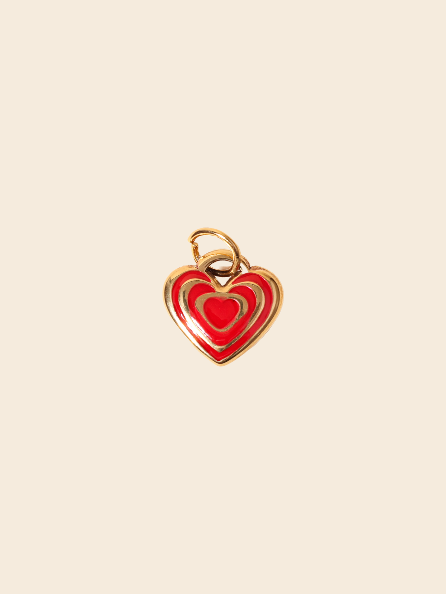 Ember Heart Charm