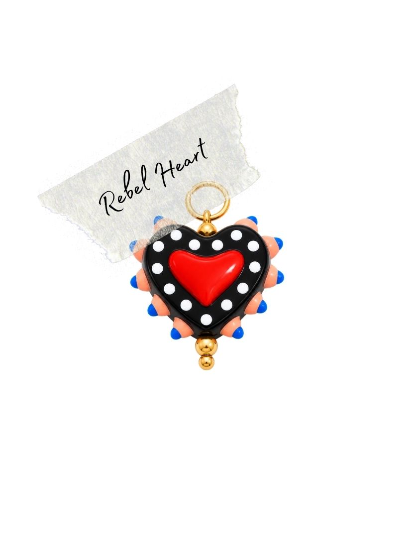 Rebel Heart Charm