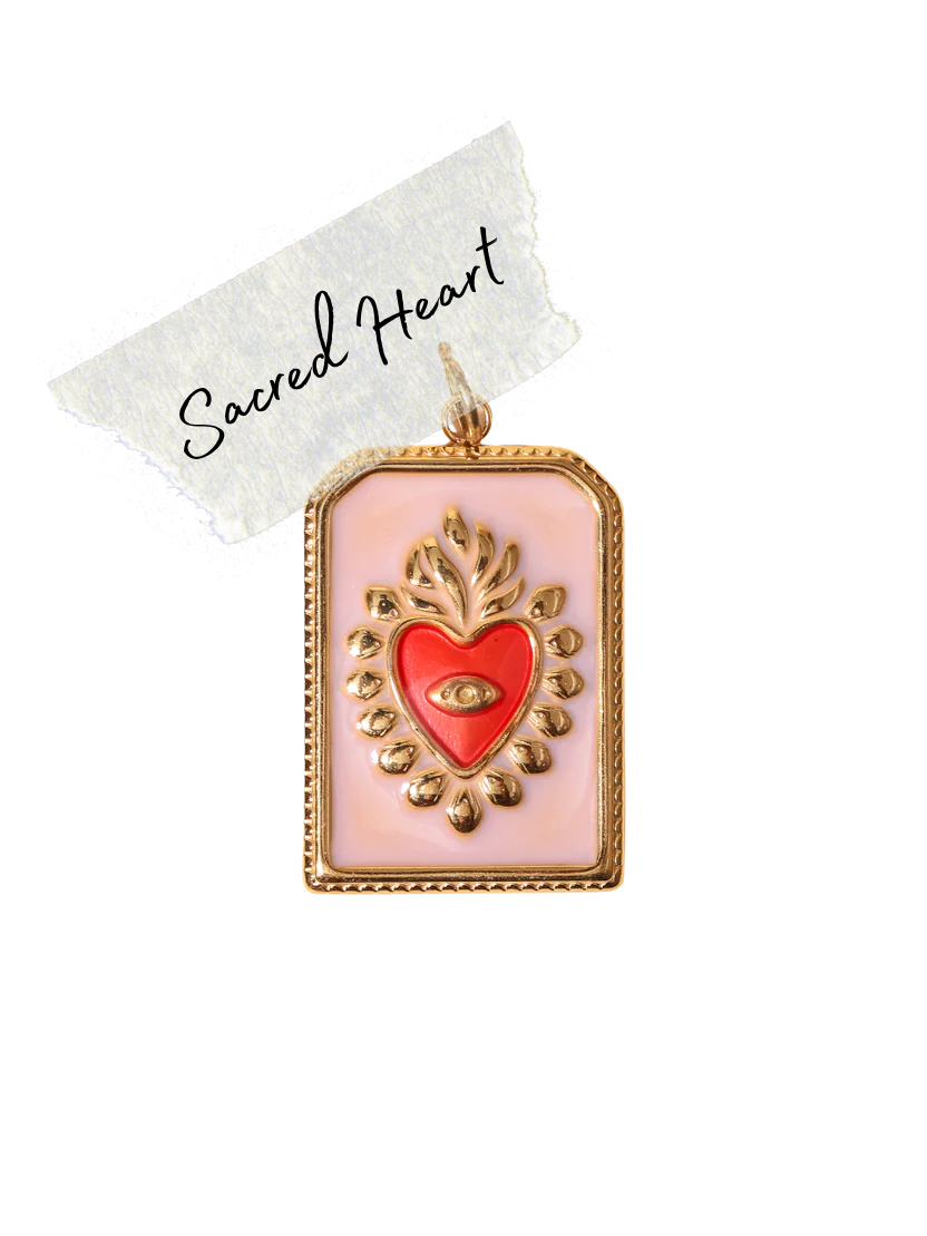 Sacred Heart charm