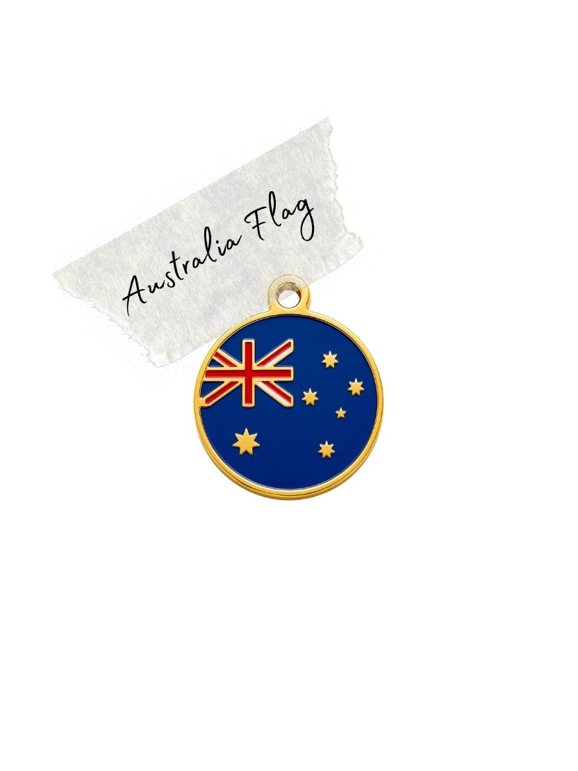 Australia Flag Coin Charm