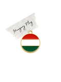 Hungary Flag Coin Charm