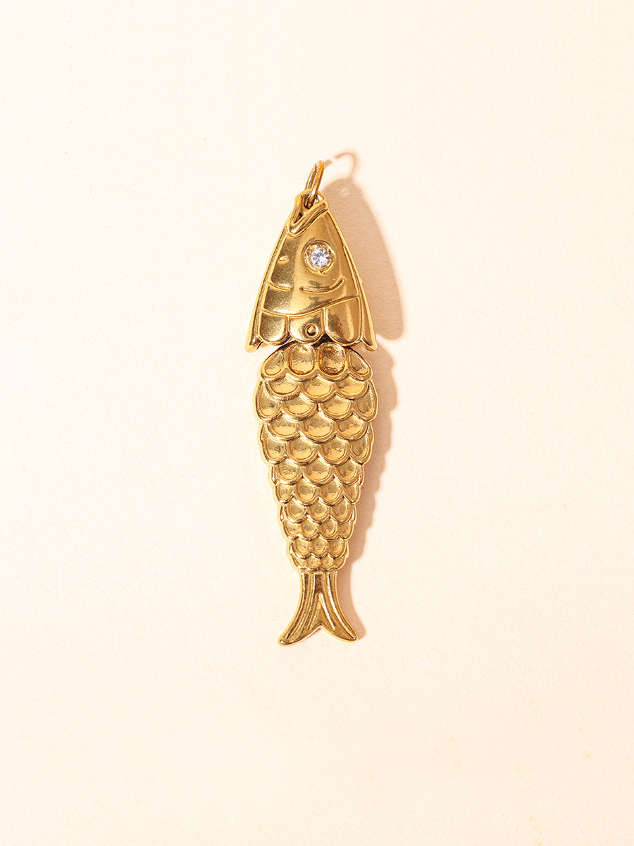 Majestic Koi Charm