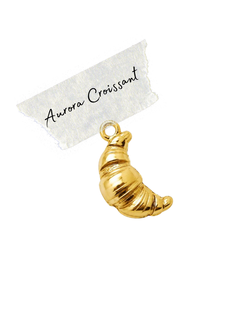 Aurora Croissant Charm