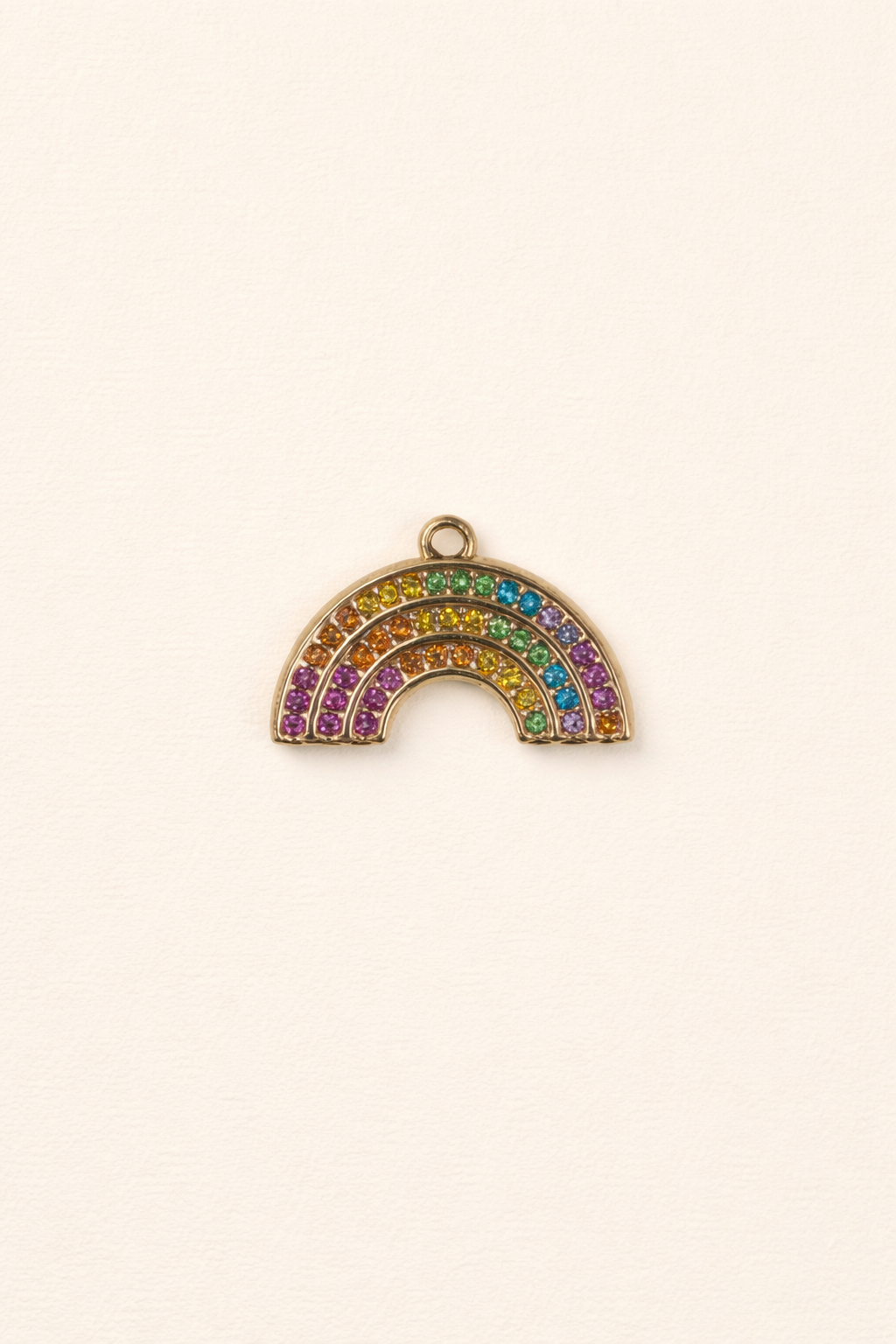 Radiant Rainbow Arc Charm