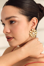 Dahlia Bloom Studs
