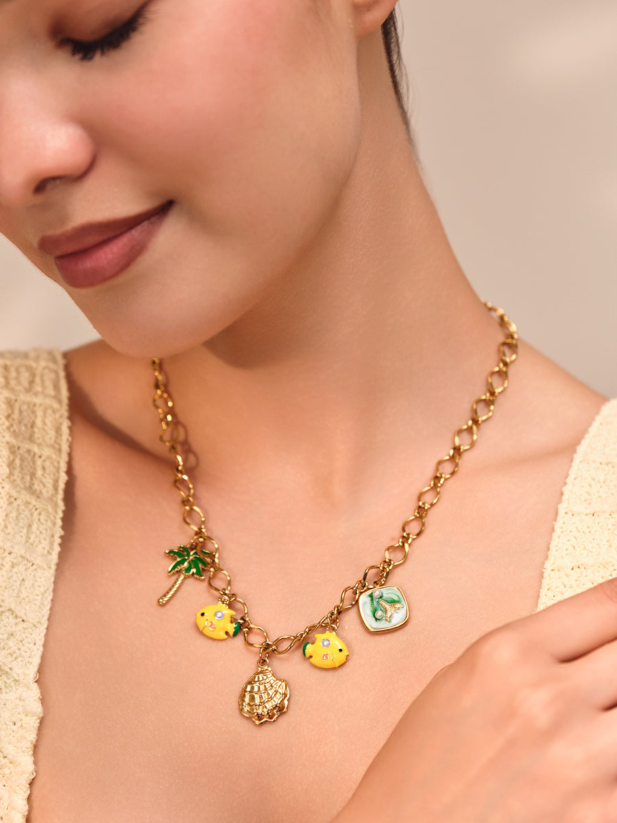 Tropical Charm Necklace