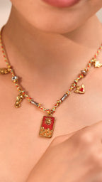 Sunset Charm Necklace