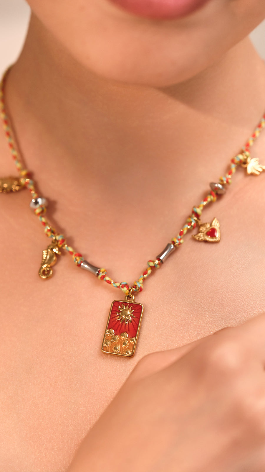 Sunset Charm Necklace