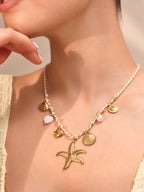 Starfish Charm Necklace