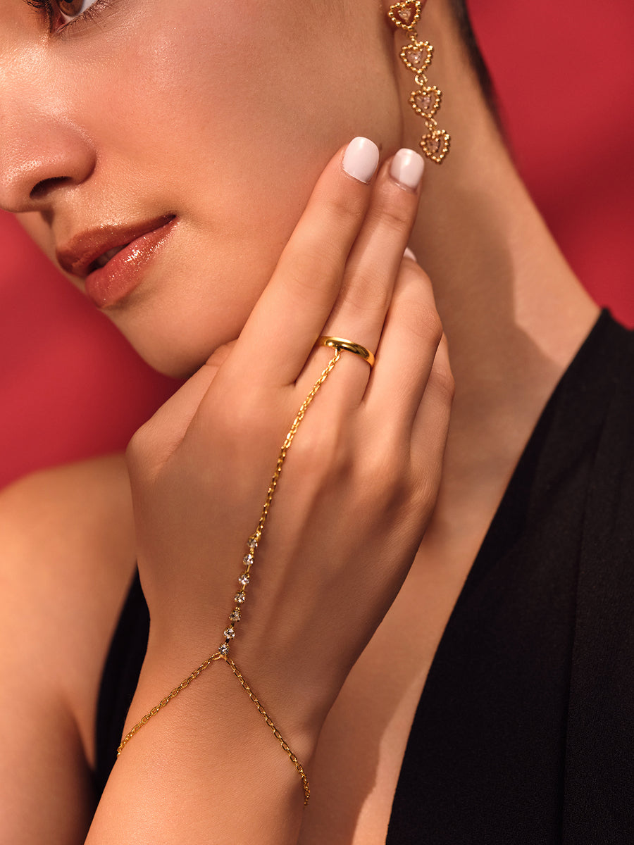 Golden Chain Hand Harness