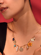 Glowing Flower Necklace