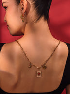 Sacred Heart Charm Necklace