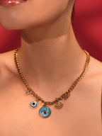 Evil Eye Charm Necklace