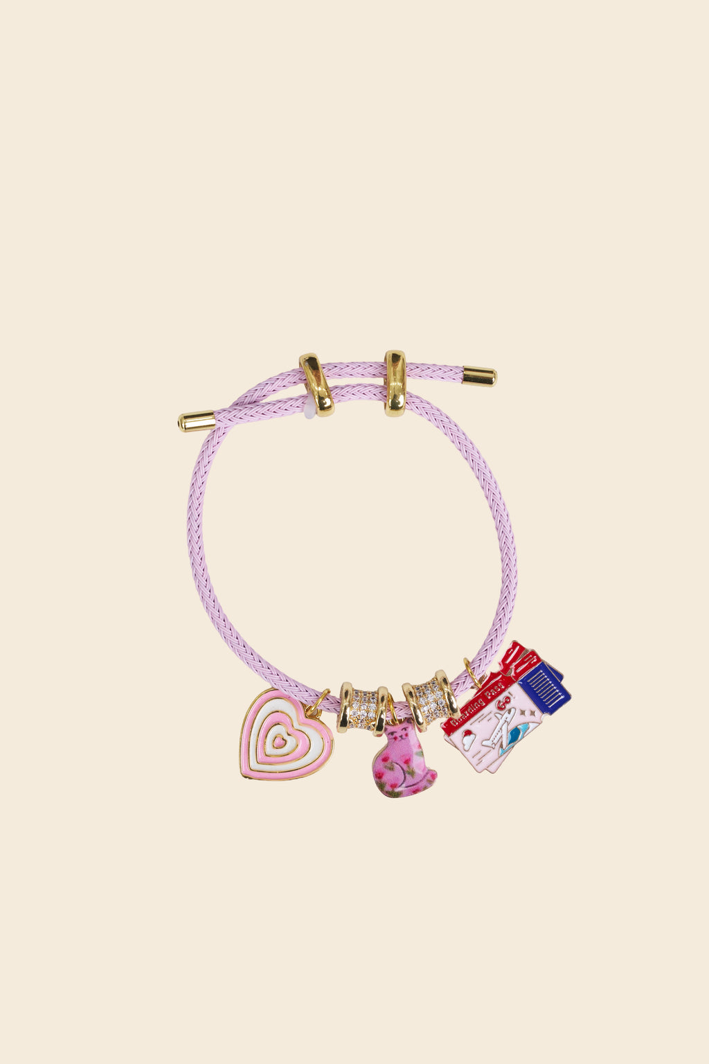Cute & Carry On Charm Bracelet