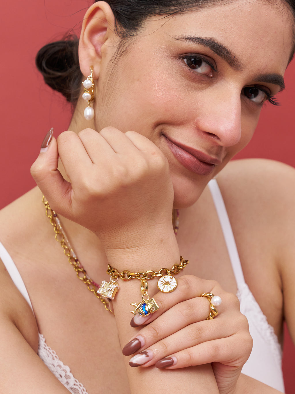 Wanderlust Story Charm Bracelet