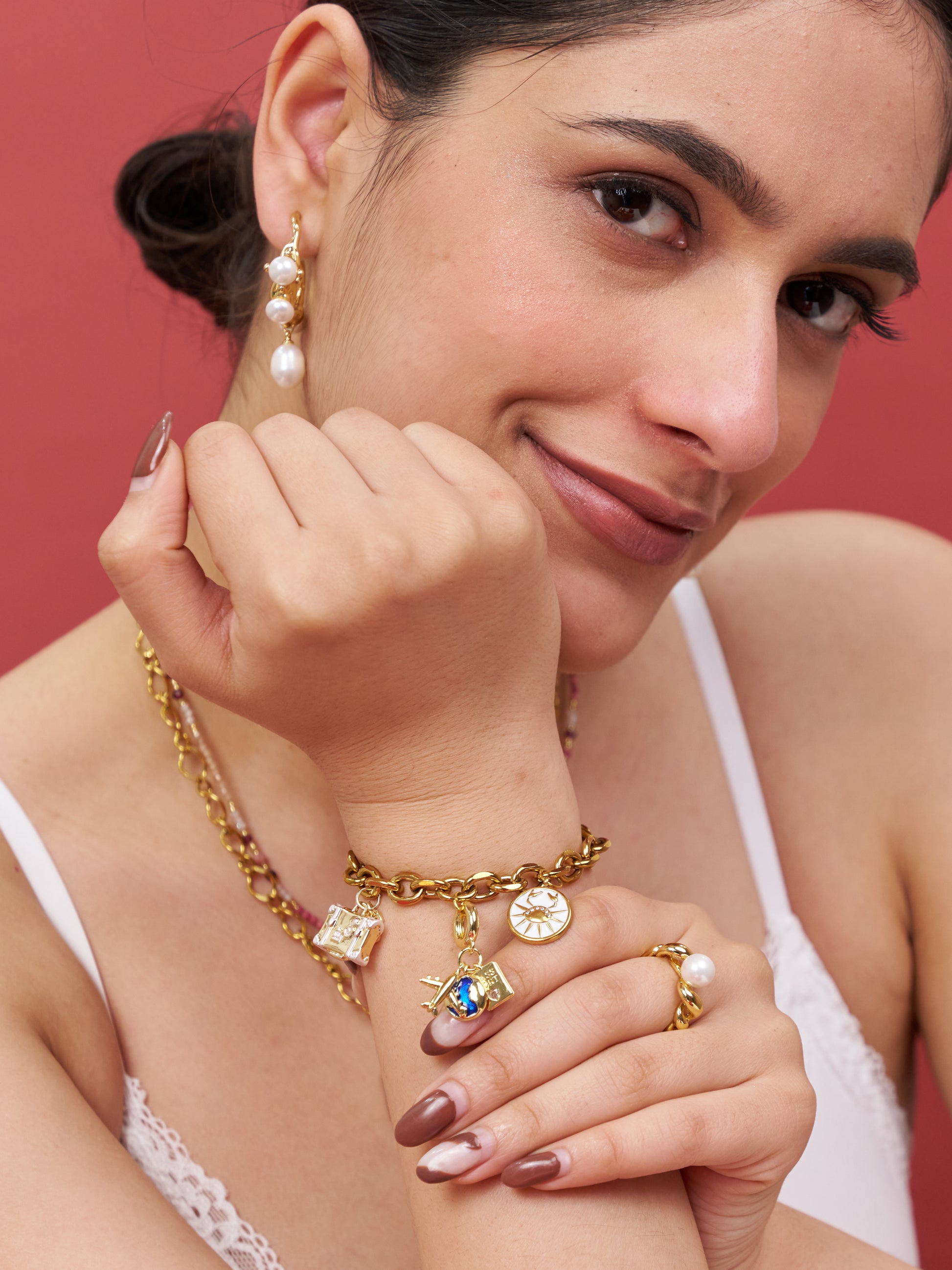 Wanderlust Story Charm Bracelet