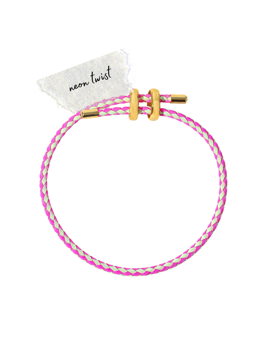 Neon Twist Bracelet