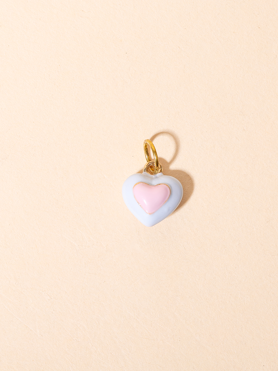 Blush Heart Charm