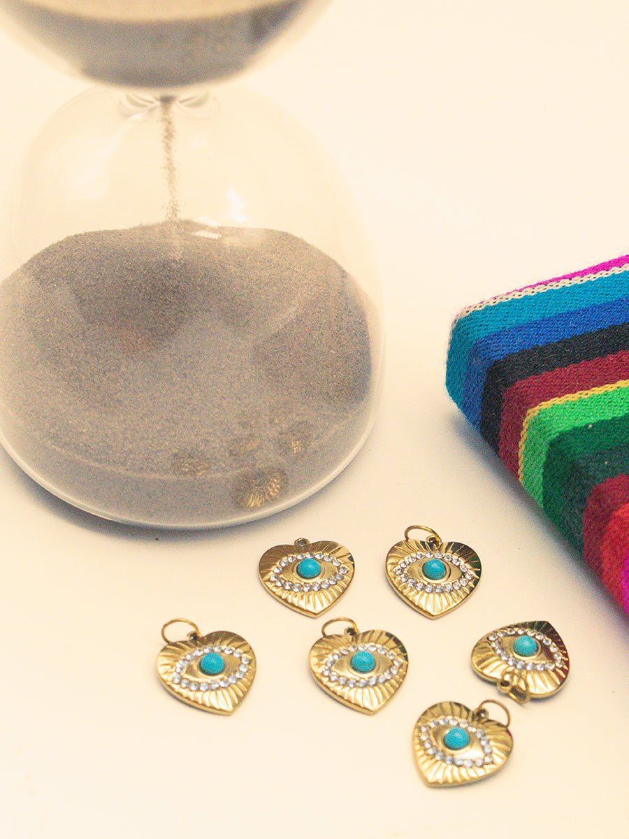 Guardian Heart Eye Charm