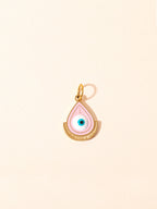 Blush Teardrop Eye Charm