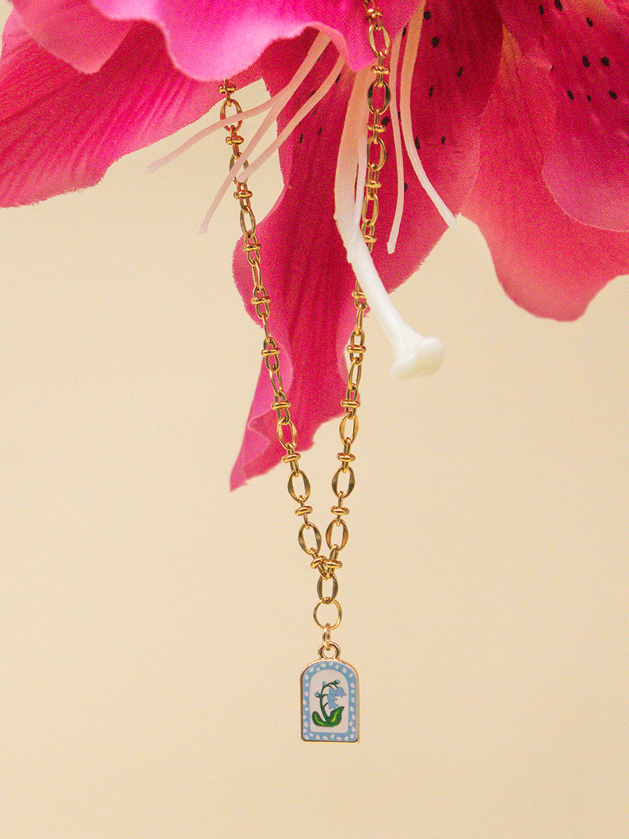 Blue Meadow Bloom Charm