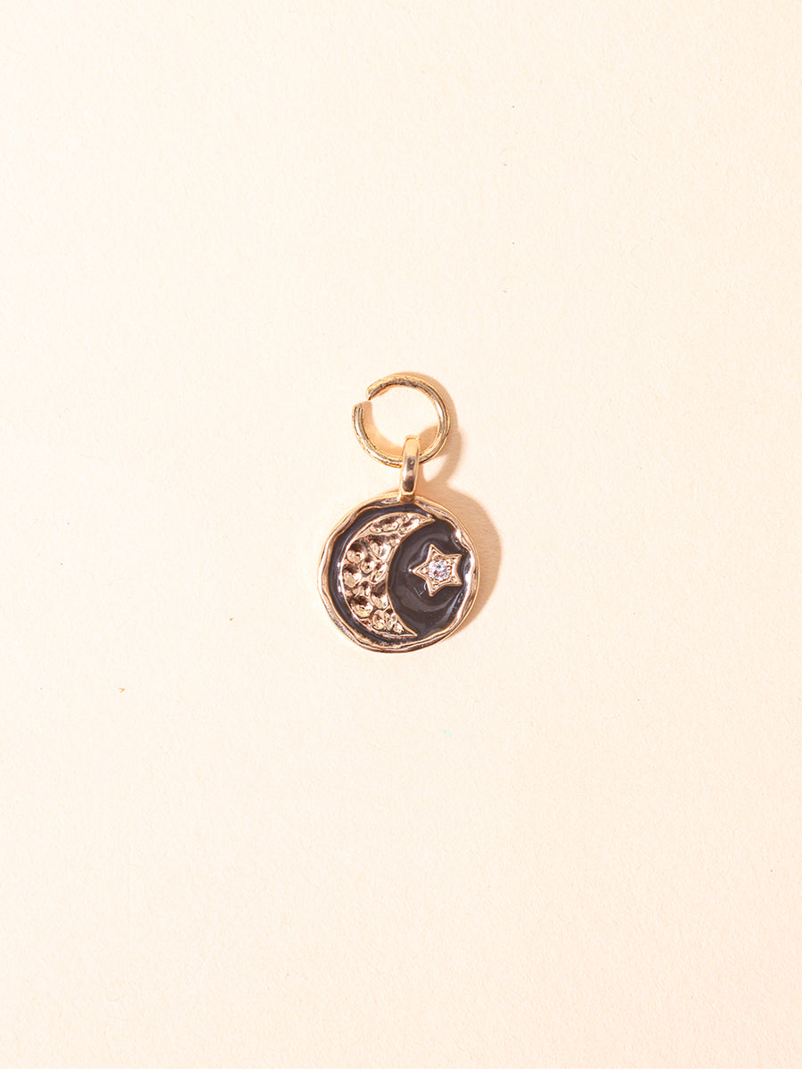 Crescent Star Charm