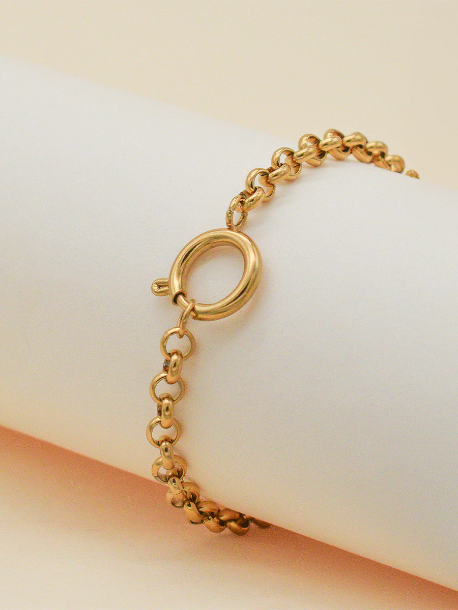 Golden Link Bracelet
