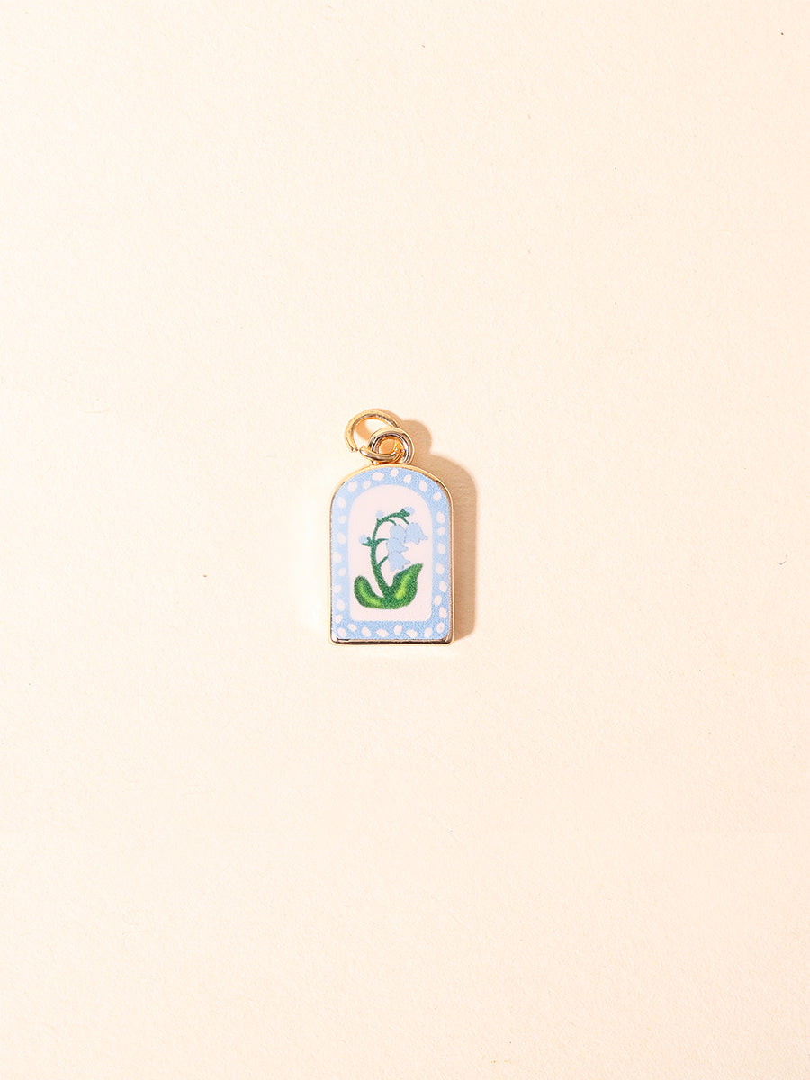 Blue Meadow Bloom Charm