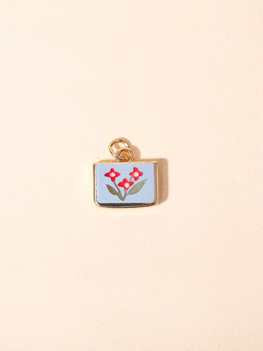 Twin Blossom Charm