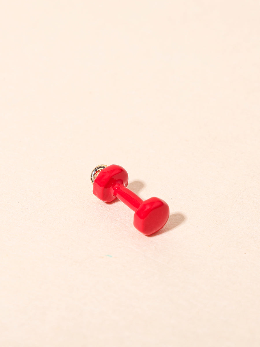 The Red Energy Dumbbell Charm