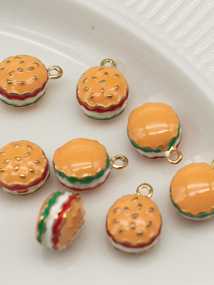 Burger Bite Charm