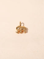 Golden Elephant Charm