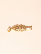 Golden Koi Charm
